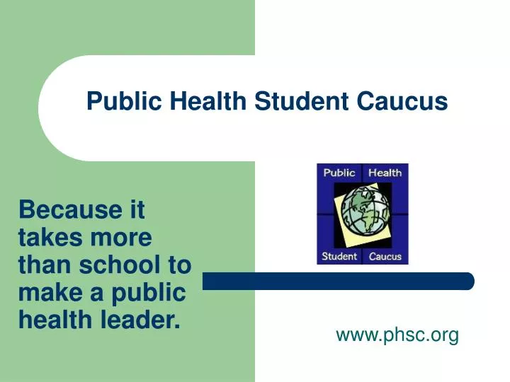 public health student caucus
