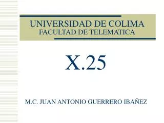 universidad de colima facultad de telematica