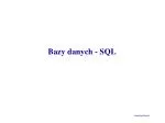 Bazy danych - SQL - slide 1