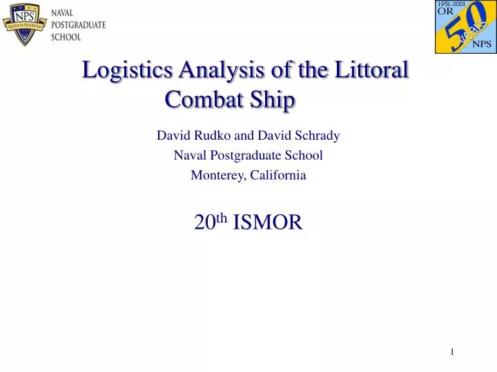 logistics analysis of the littoral combat ship