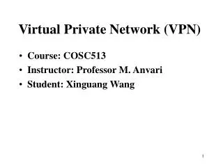 virtual private network vpn