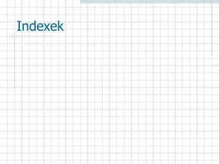 indexek