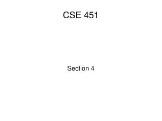 CSE 451