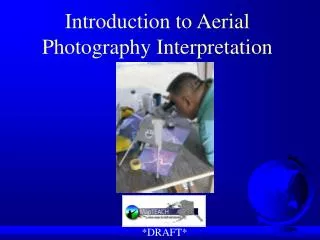 Introduction to Aerial Photography Interpretation