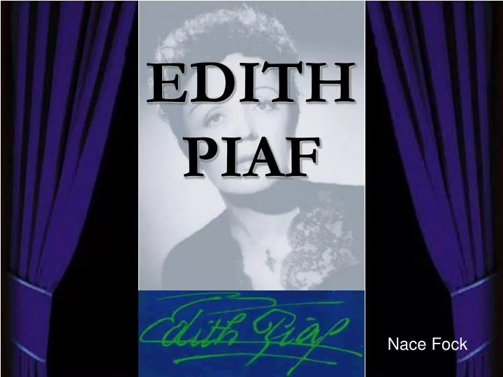 edith piaf