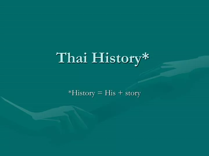 thai history