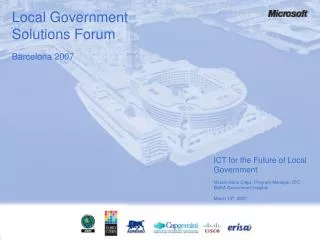 ICT for the Future of Local Government