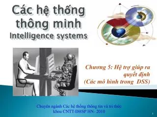 c c h th ng th ng minh intelligence systems