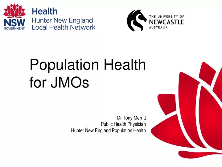 population health for jmos