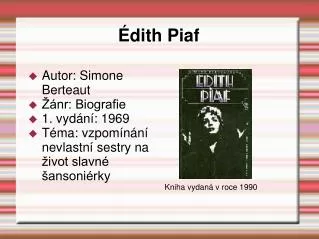 dith piaf