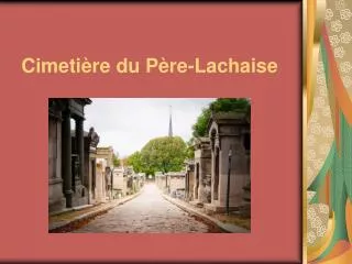 cimeti re du p re lachaise