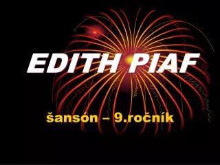 edith piaf
