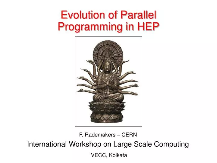evolution of parallel programming in hep