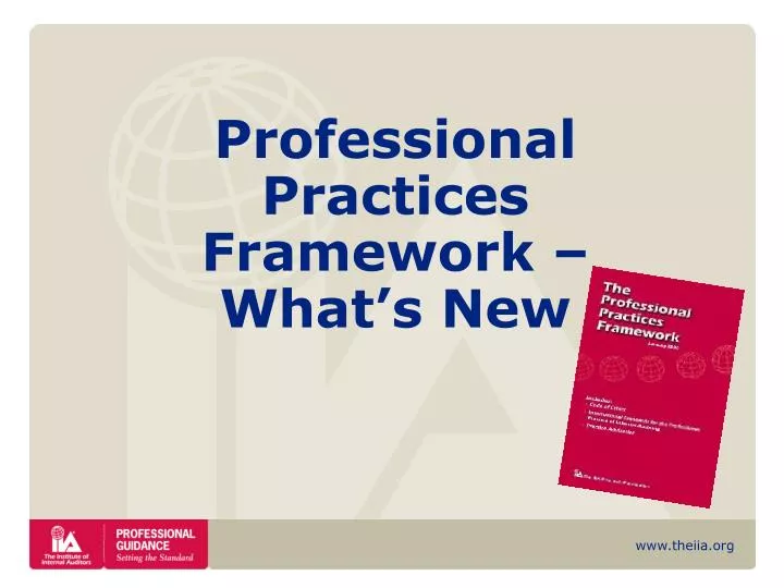 professional practices framework what s new