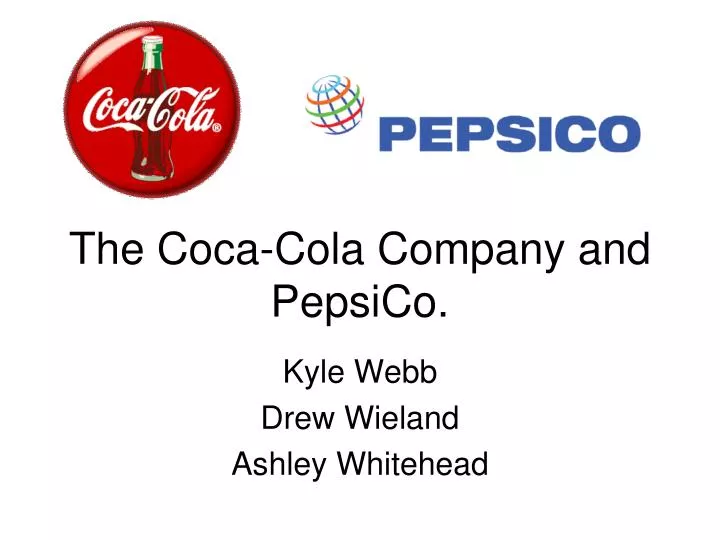 the coca cola company and pepsico