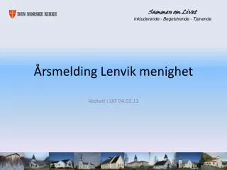 rsmelding lenvik menighet