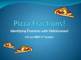 Pizza Fractions!