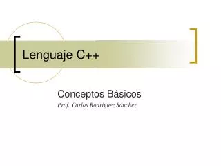 lenguaje c