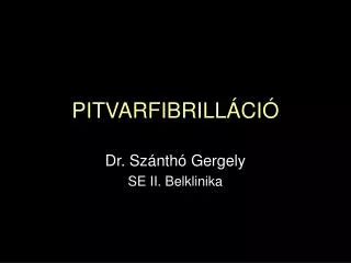 pitvarfibrill ci