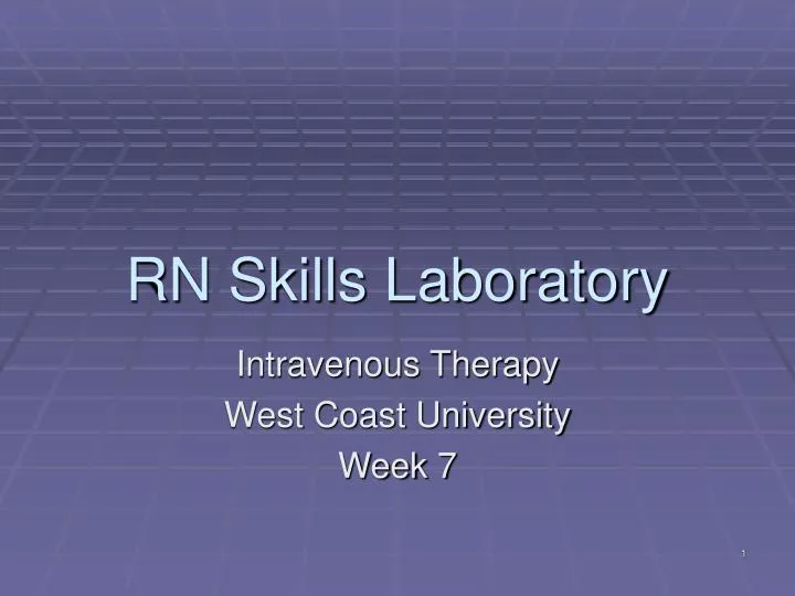 rn skills laboratory