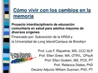 c mo vivir con los cambios en la memoria