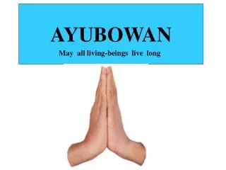 AYUBOWAN