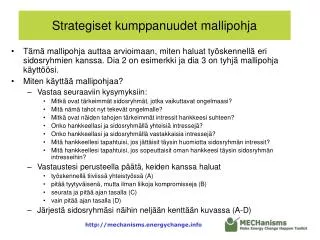 strategiset kumppanuudet mallipohja