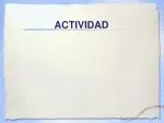 ACTIVIDAD - slide 1