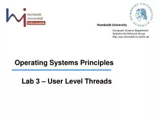 operating systems principles
