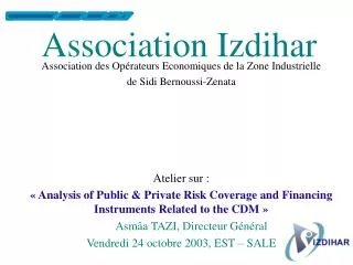 association izdihar