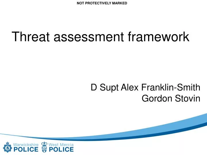 threat assessment framework