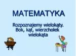 MATEMATYKA - slide 1