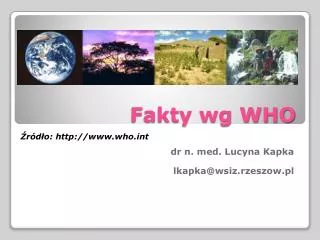 fakty wg who