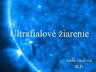 ultrafialov iarenie