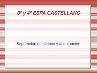 separaci n de s labas y acentuaci n