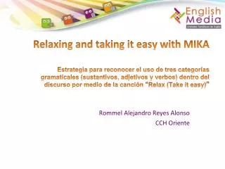 rommel alejandro reyes alonso cch oriente