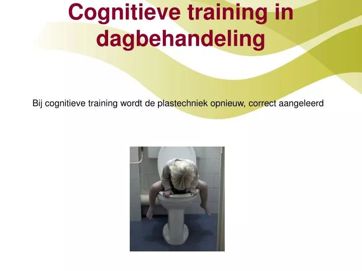 cognitieve training in dagbehandeling