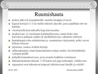 ruumishauta