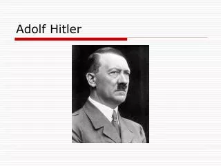 adolf hitler