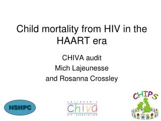 Child mortality from HIV in the HAART era