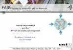 Silicon Strip Readout and the XYTER Electronics Development - slide 1