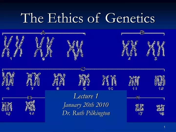 the ethics of genetics