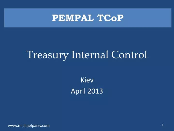 treasury internal control