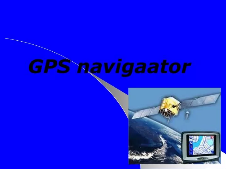 gps navigaator