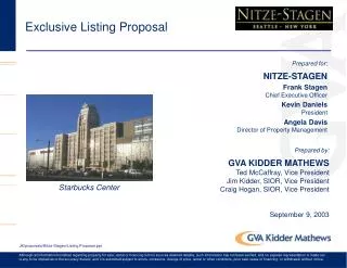 Exclusive Listing Proposal