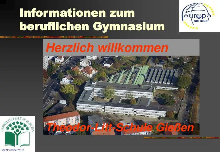 informationen zum beruflichen gymnasium