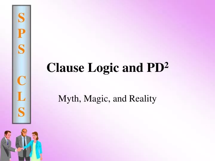 clause logic and pd 2