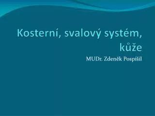 kostern svalov syst m k e