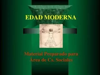 edad moderna