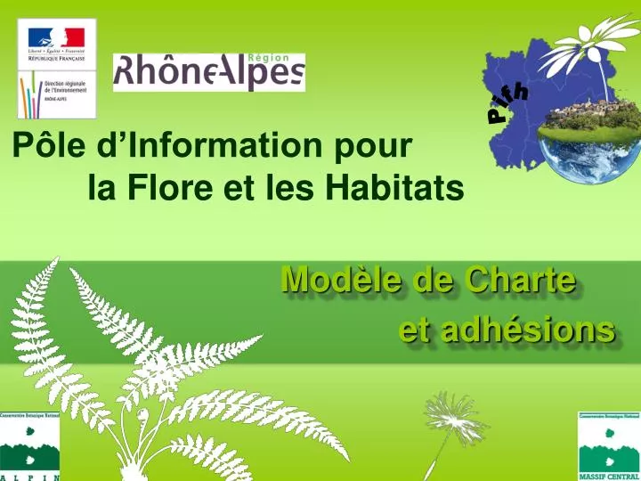 p le d information pour la flore et les habitats